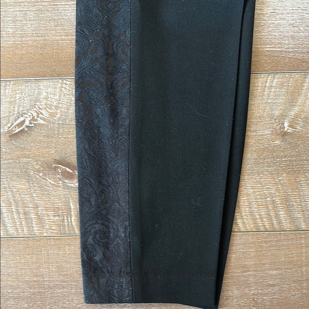 Express Black Patterned Pants - image 7